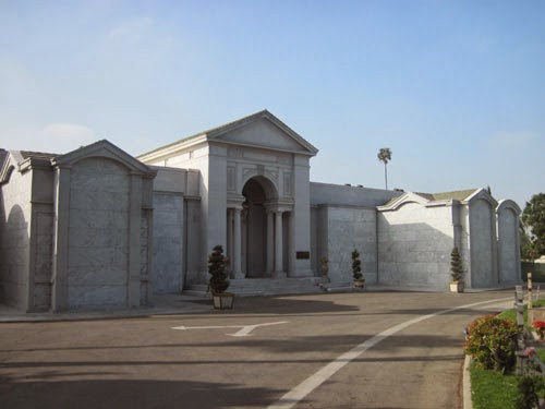 Cathedral Mausoleum at Hollywood Forever Cemetery.