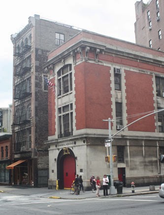The Ghostbuster Fire Hall in New York City.