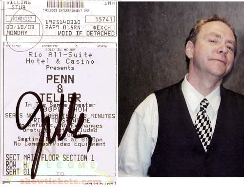 Teller of Penn & Teller Magician Duo.
