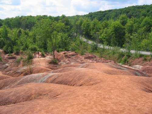 Cheltenham Badlands Ontario.