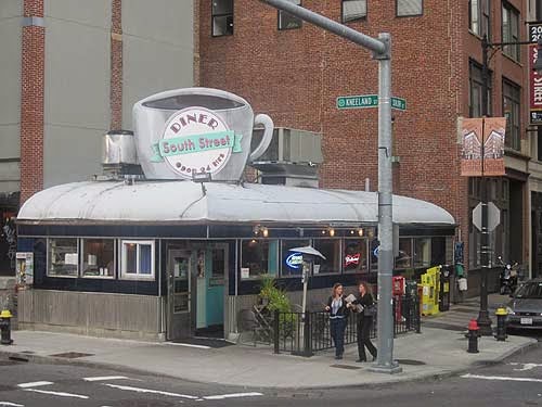 South Street Diner In Boston.